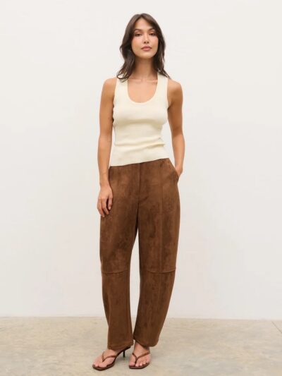 Ami Barrel Leg Trouser