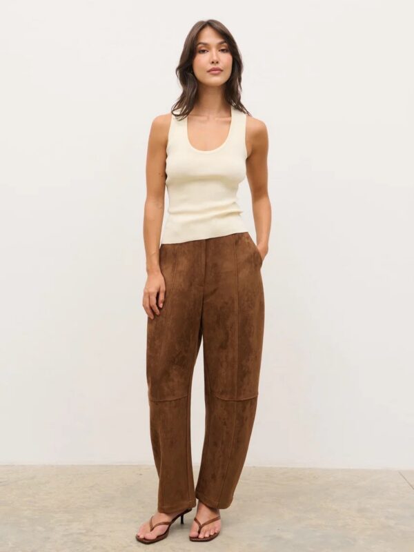 Ami Barrel Leg Trouser