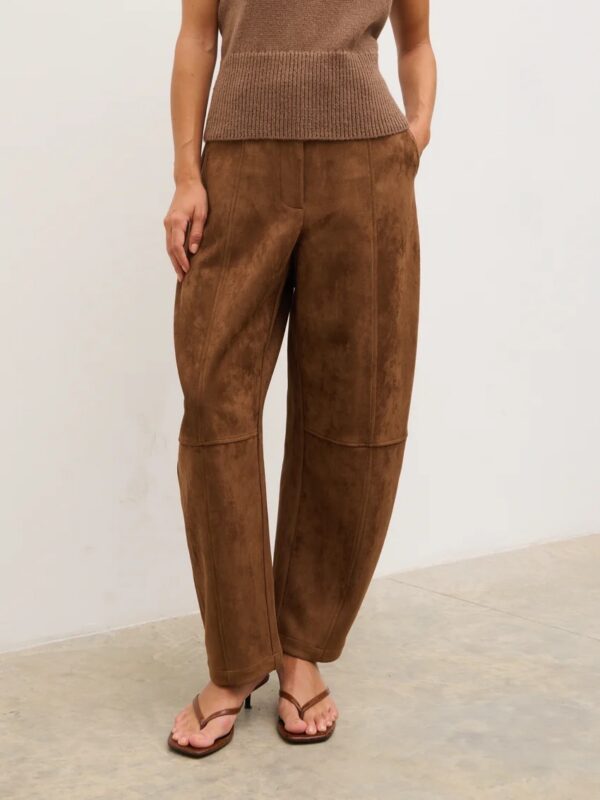 Ami Barrel Leg Trouser - Image 3