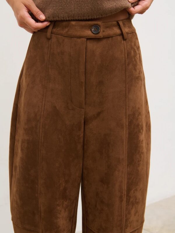 Ami Barrel Leg Trouser - Image 4