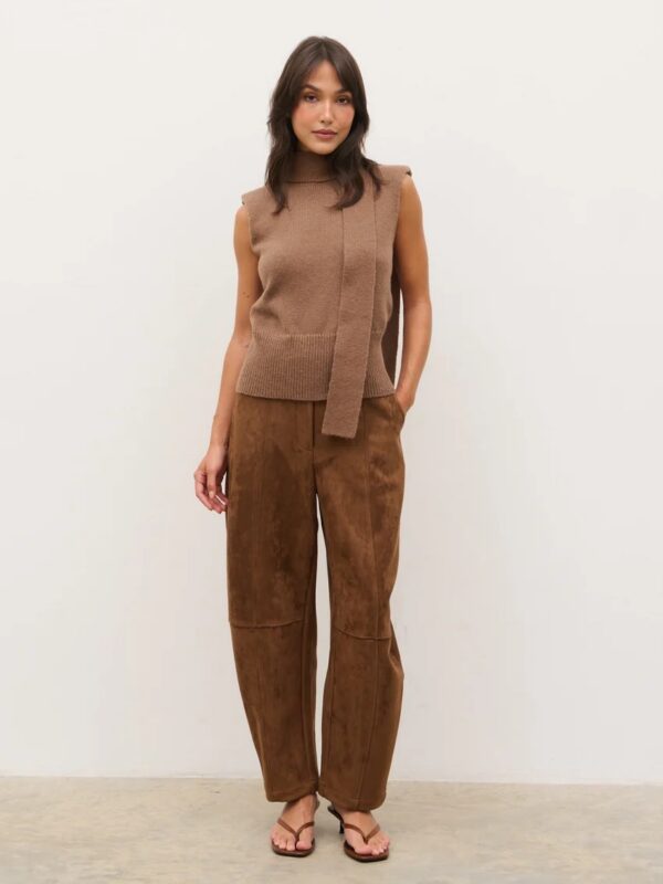 Ami Barrel Leg Trouser - Image 5