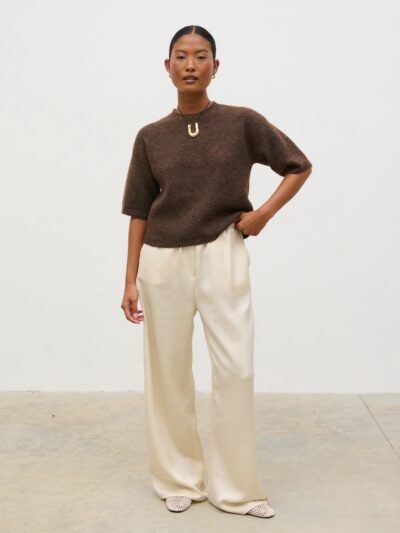Gisella Short Sleeve Knit Top
