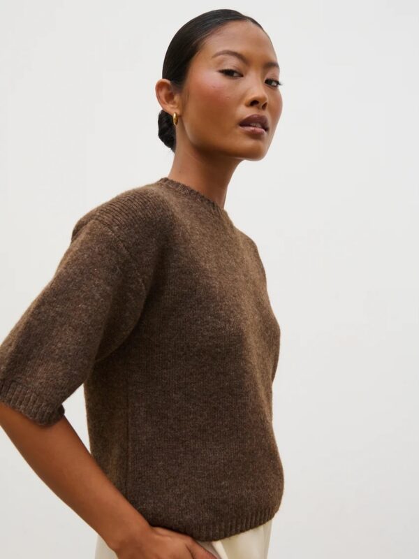 Gisella Short Sleeve Knit Top - Image 3