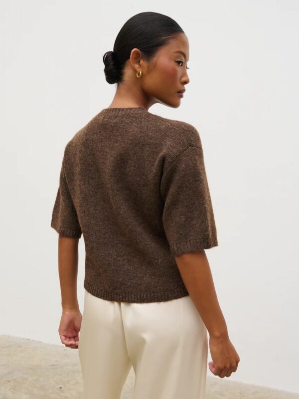 Gisella Short Sleeve Knit Top - Image 5