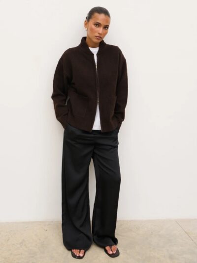 Camille Knit Bomber