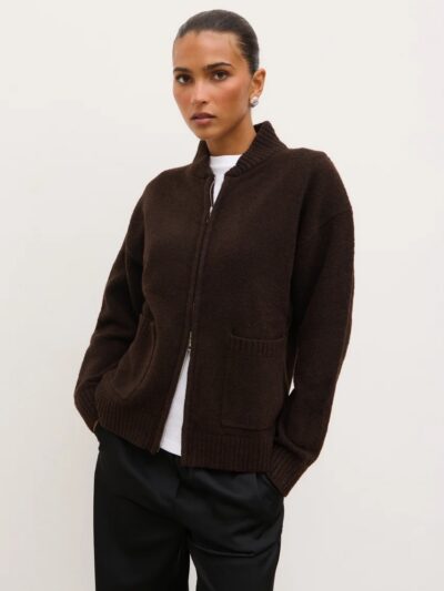 Camille Knit Bomber