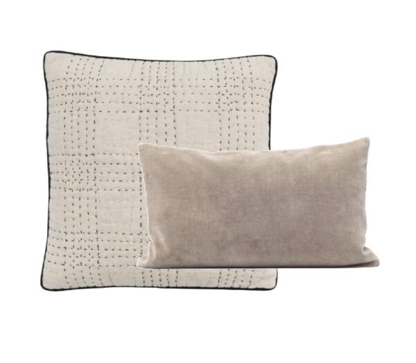 Oat & Onyx Cushion Set