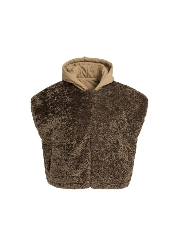 Reversible Faux Fur Bodywarmer - Image 6