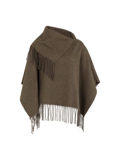 Twisted Fringe Poncho