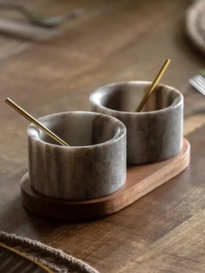 Novi Spoon and Pinch Pot