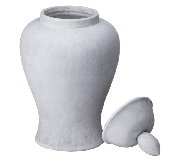 Darcy Large Stone Ginger Jar - Image 2