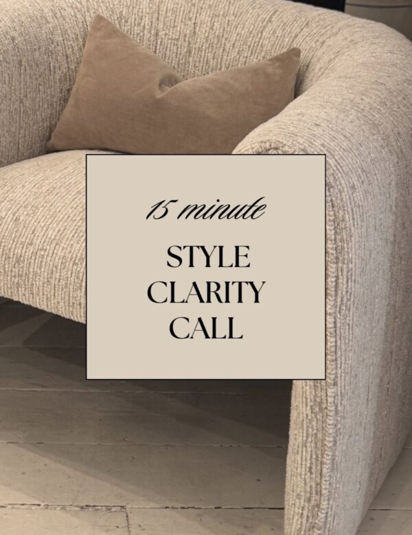 15 Minute Interior Style Clarity Call