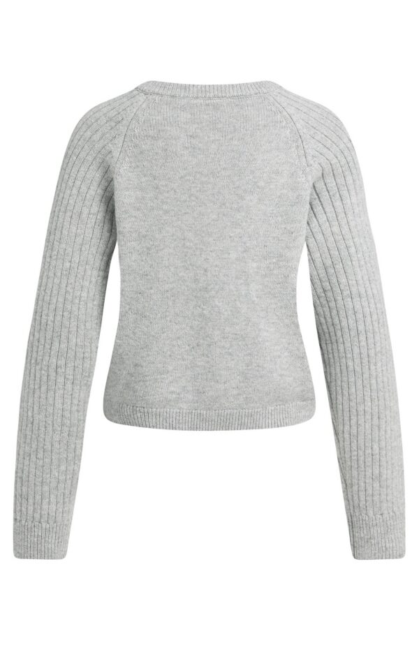 Dove Wool Blend Button Sweater - Image 8