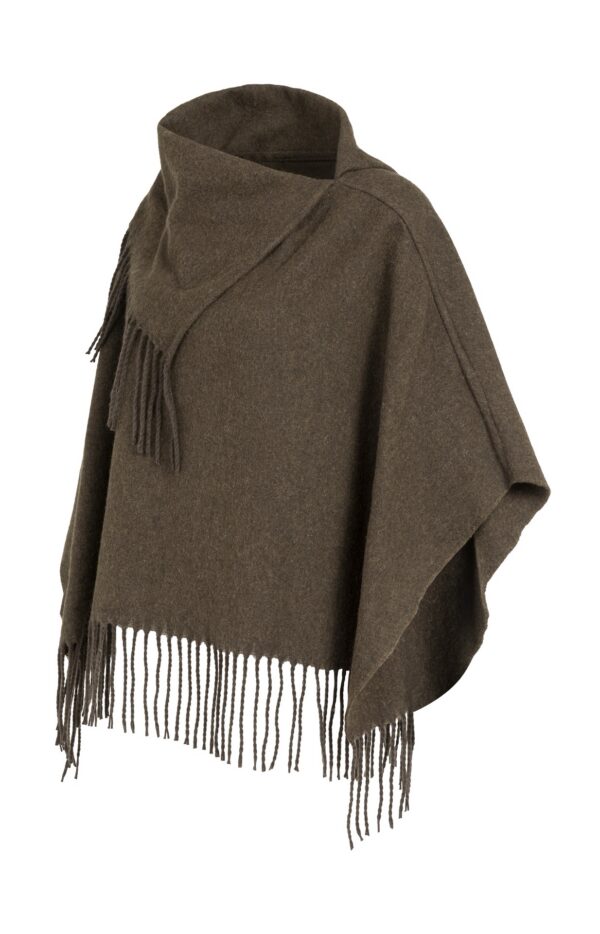 Twisted Fringe Poncho - Image 2