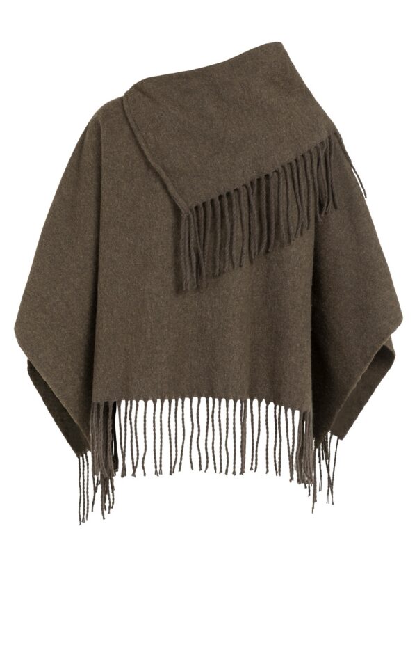 Twisted Fringe Poncho - Image 3