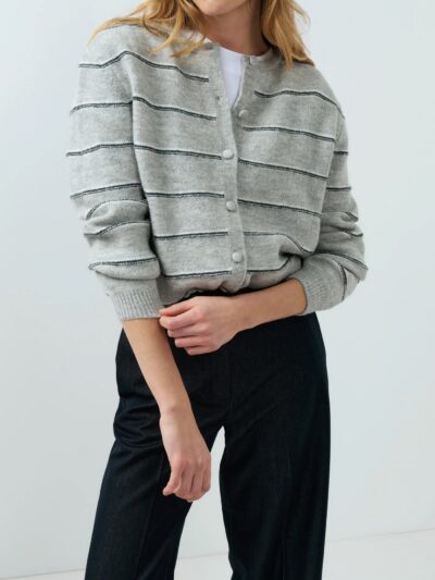 Harper Stripe Cardigan