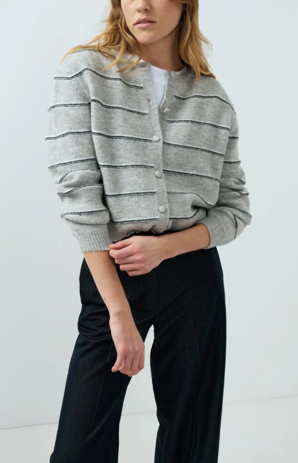 Harper Stripe Cardigan