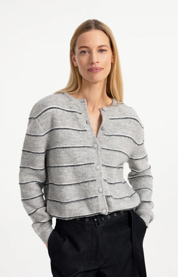 Harper Stripe Cardigan - Image 3