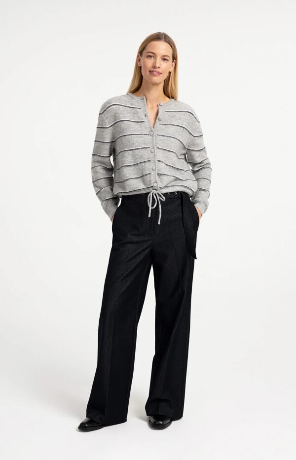 Harper Stripe Cardigan - Image 4
