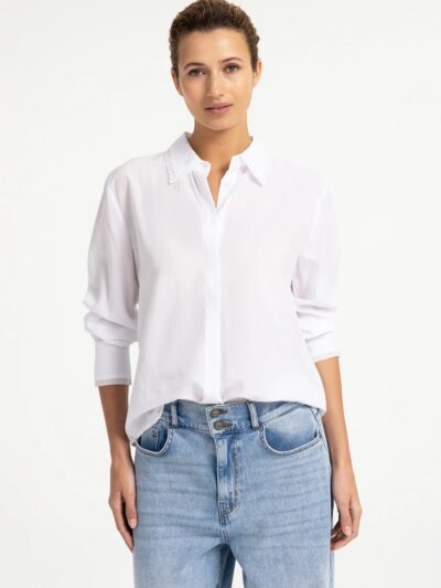 Blouse with Detail Collar