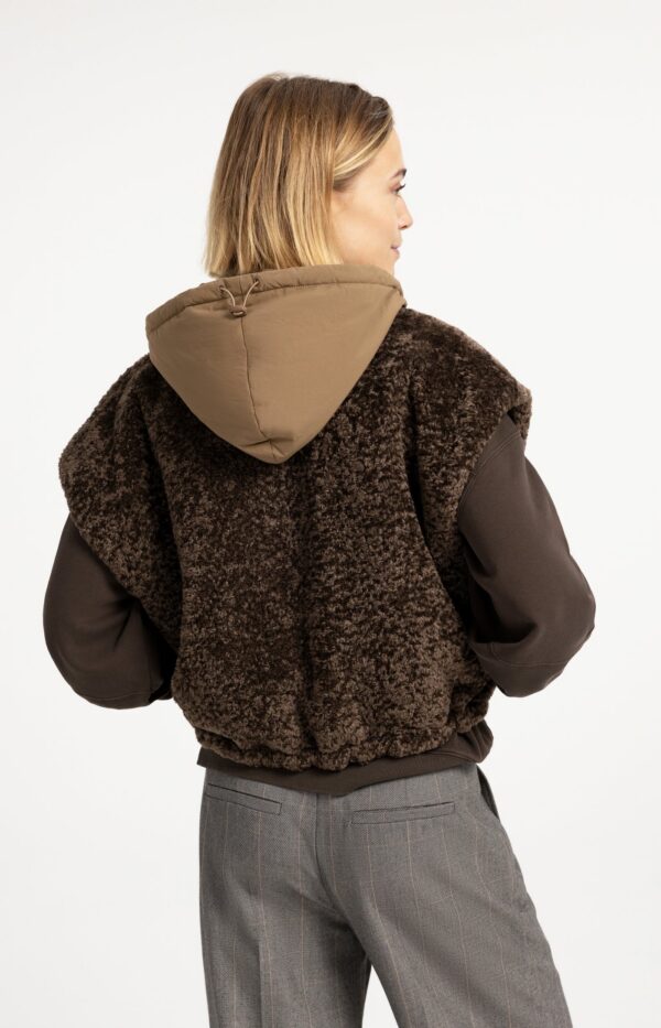 Reversible Faux Fur Bodywarmer - Image 4