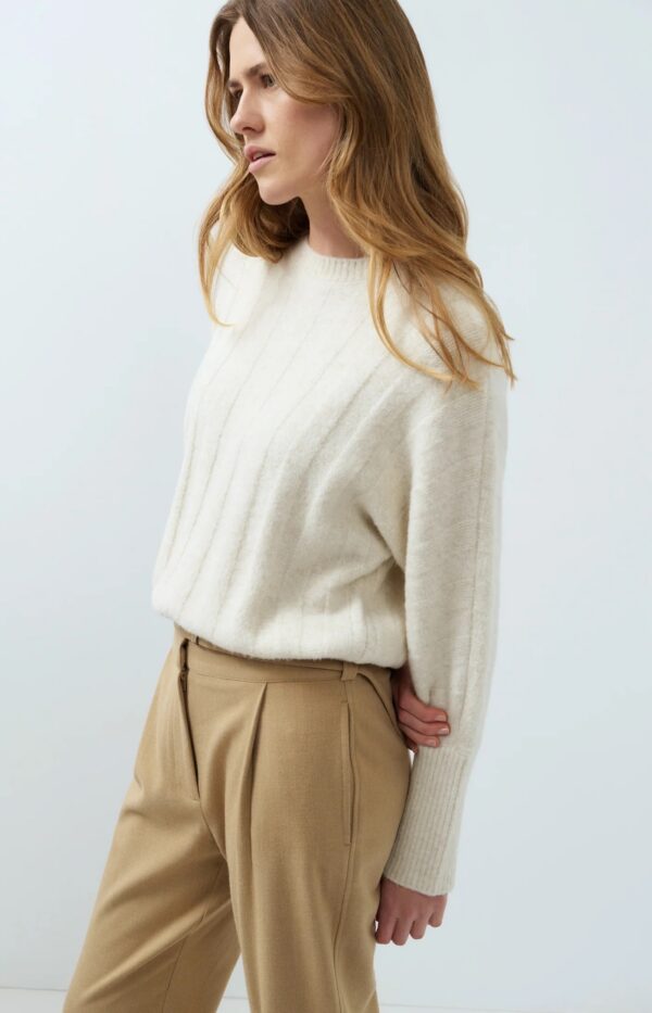 Rib Batwing Sweater
