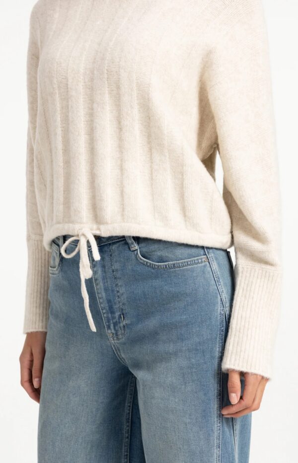 Rib Batwing Sweater - Image 5