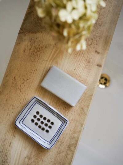 Breton Stripe Soap Dish