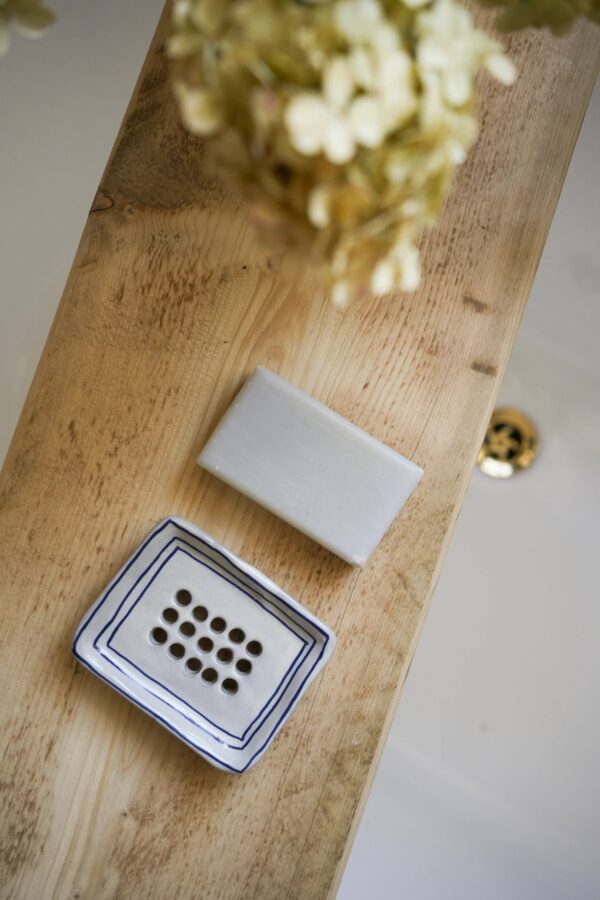 Breton Stripe Soap Dish