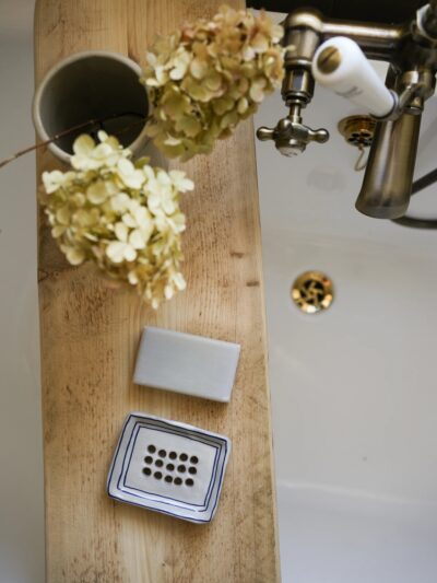 Breton Stripe Soap Dish