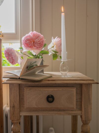 Small Glass Candle Stick