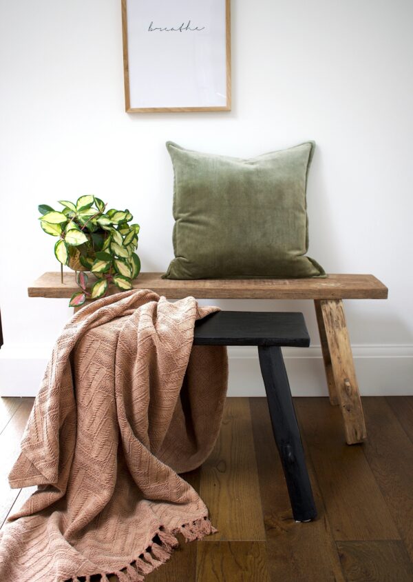 Herringbone Jacquard Throw
