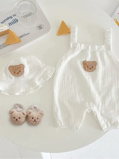 The Bear Set Hat & Romper