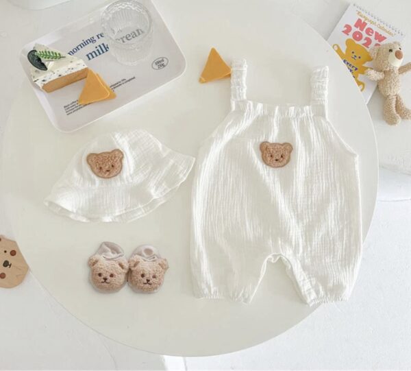 The Bear Set Hat & Romper