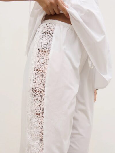 Rae Crochet Detail Trousers