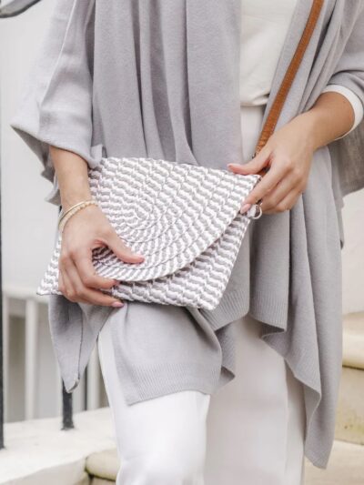 Striped Tobago Bag