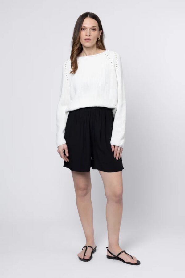 Lottie Linen Blend Shorts - Image 3