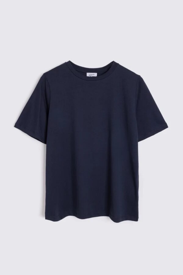 Perfect Boyfriend T-Shirt in Navy - Image 2