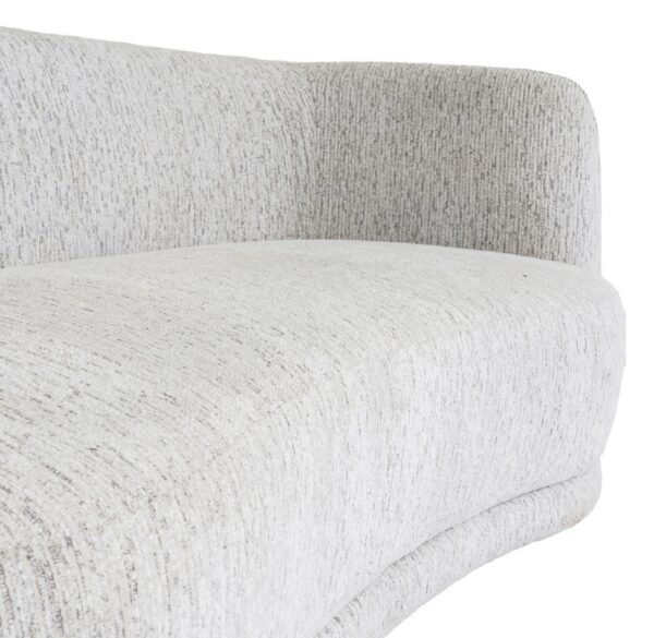 Modern Curved 2 Seater Sofa - Image 5