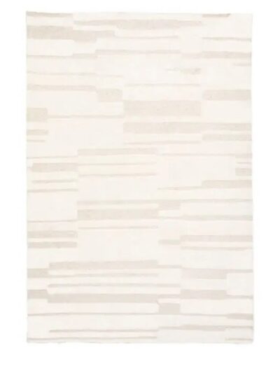 Large Taupe Abstract Rug