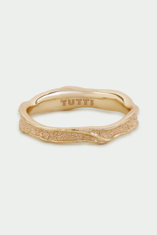 Branch Ring in Gold