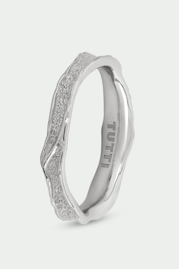 Branch Ring in Silver
