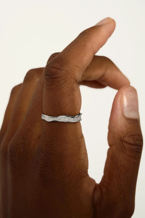 Branch Ring in Silver - Image 2
