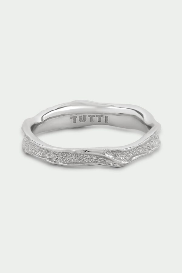 Branch Ring in Silver - Image 3