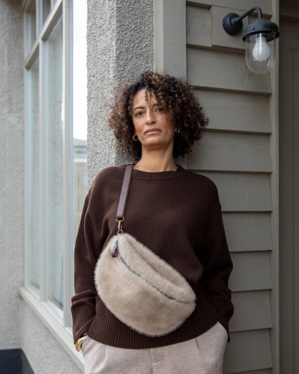 Fulham Faux Fur Crossbody Bag