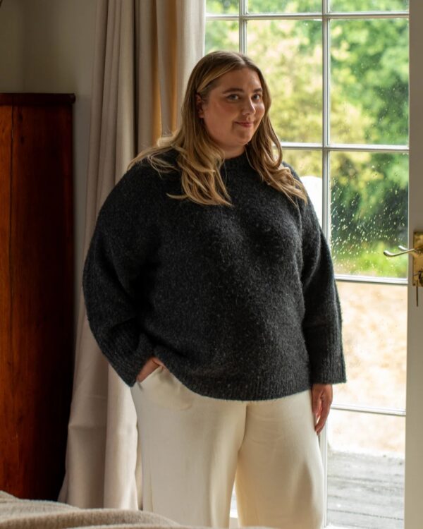 Martine Oversized Wool Blend Jumper - Image 2