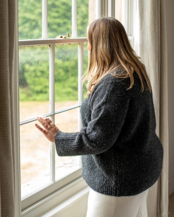 Martine Oversized Wool Blend Jumper - Image 3