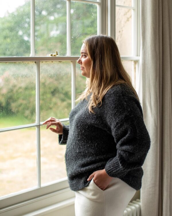 Martine Oversized Wool Blend Jumper - Image 4