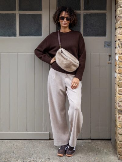 Fulham Faux Fur Crossbody Bag