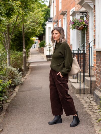 Kelly Barrel Leg Trouser